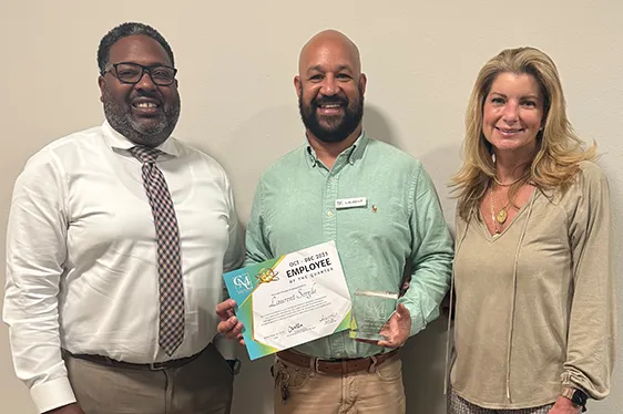 Image of LAURENT SERGILE October-December 2025 Employee of the Quarter