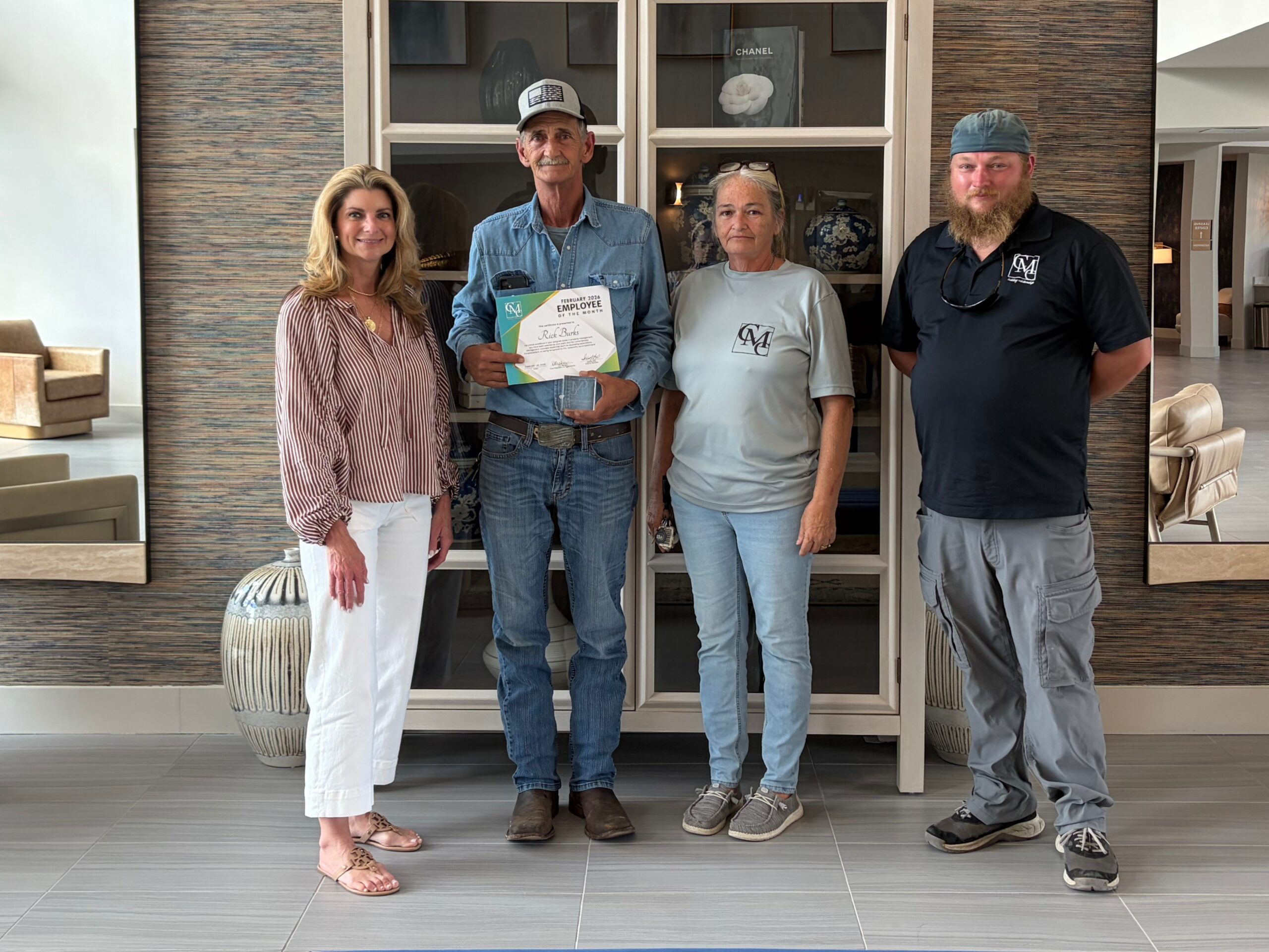 Image of RICK BURKS February 2026 Employee of the Month