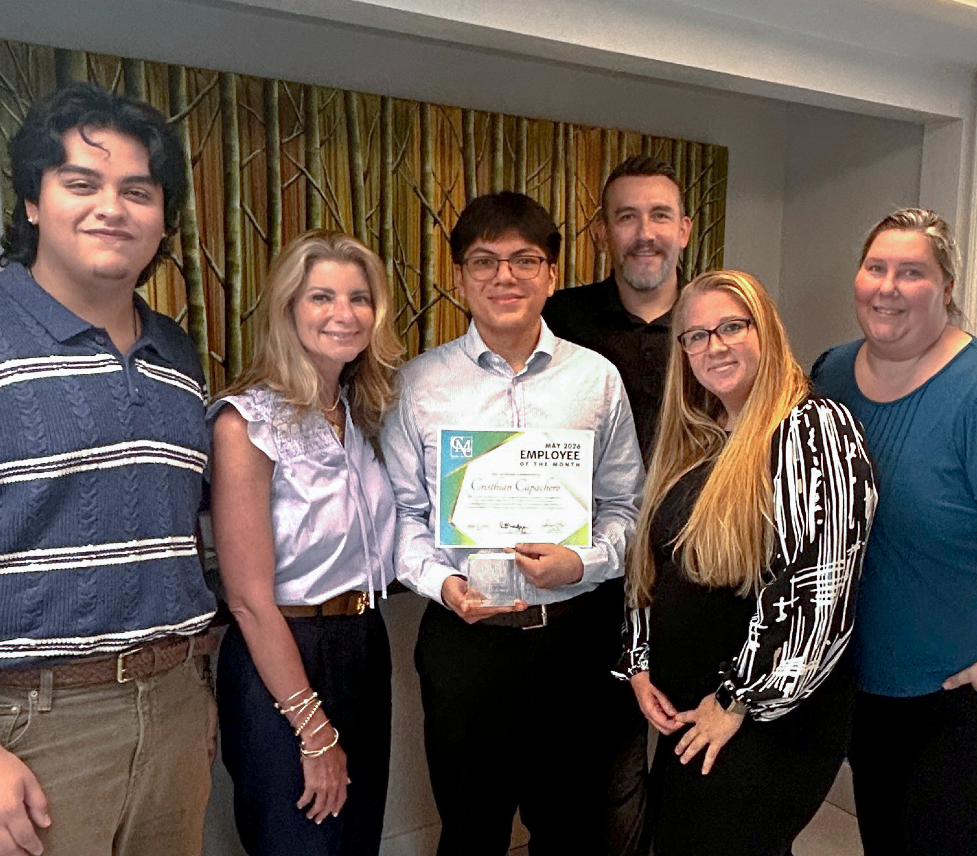 Image of Cristhian Capachero May 2026 Employee of the Month
